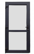 Drzwi zewnętrzne PCV sklepowe (kolor: antracyt, szerokość: 100 cm) 54482296