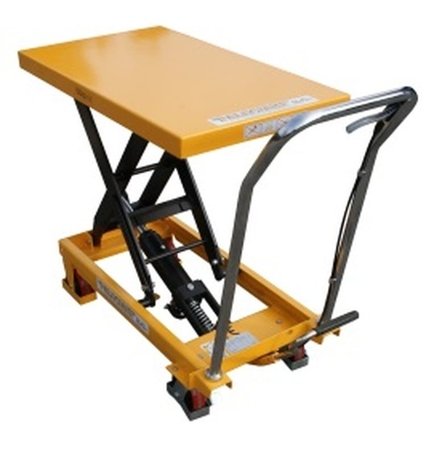 Wózek paletowy nożycowy (udźwig: 300 kg, wymiary platformy: 850x500 mm, wysokość podnoszenia min/max: 285-880 mm) 00546096