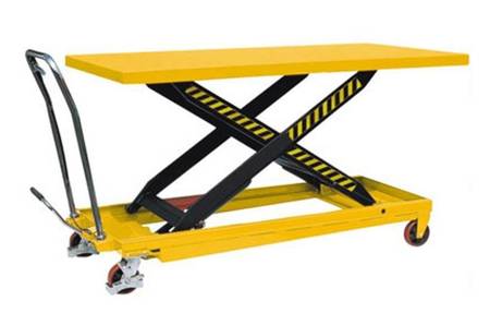 Wózek paletowy stołowy (udźwig: 1000 kg, wymiary platformy: 2035x750 mm, wysokość podnoszenia min/max: 360-1360 mm) 00563276