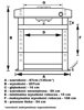 Prasa hydrauliczna, pneumatyka, ruchomy tłok, regulowany stół (siła nacisku: 40 T) 80158875