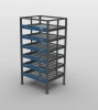 Regał rolkowy 6-półkowy odkładczy 16083238