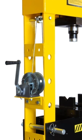 Warsztatowa prasa hydrauliczna, pneumatyczno-ręczna, spawana konstrukcja (siła nacisku: 50 T) 80183156