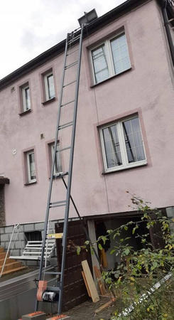 Winda dekarska na budowe, do fotowoltaiki + sterowanie zdalne (udźwig: 400 kg, wysokość podnoszenia: 14m) 09082760