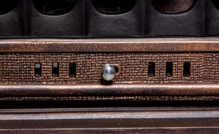 Piec piecyk koza żeliwny 12,8kW z płytą grzewczą (kolor: brąz) spełnia anty-smogowy EkoProjekt 04483319