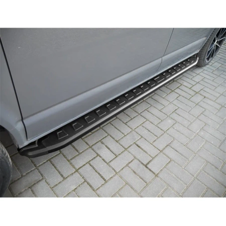 Stopnie boczne, czarne - Mercedes Vito W639 2004-2014 extra-long (długość: 252 cm) 01655940