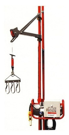 Wciągarka elektryczna linowa budowlana 80kg/30m + sterownik z kablem 3m - do wyboru ramię robocze z masztem 08179951