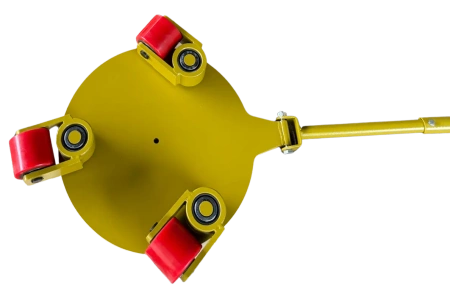 Rolki transportowe do maszyn rotacyjne 360°, 3 T 