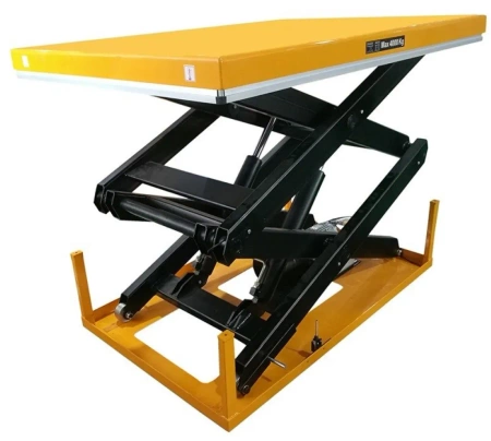 Profesjonalna platforma, stół podnośny dwunożycowy (udźwig: 4000kg, wymiary platformy: 1700x1200 mm, wysokość podnoszenia min/max: 400-2050 mm) 80166762