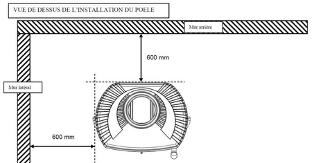 Piec wolnostojący 8kW Chatel (kolor: emalia antracyt) - spełnia anty-smogowy EkoProjekt 86876405