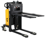 Wózek paletowy elektryczny GermanTech, koła kierownicy i wideł: Nylon i Nylon (max wysokość: 800 mm, udźwig: 1000 kg, długość wideł: 1150 mm) 99729413