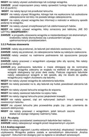 Wyciągarka łańcuchowa dźwigniowa, łańcuch Galla - wersja przeciwwybuchowa (wysokość podnoszenia: 1,5m, udźwig: 5 T) 22076964