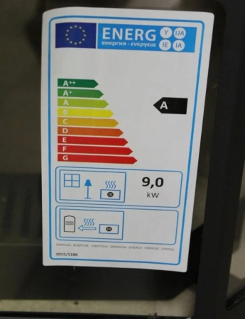 Piec piecyk kominek na drewno 9kW narożny - spełnia anty-smogowy EkoProjekt 48283346