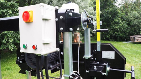 Trak taśmowy elektryczny (maksymalne wymiary obrabianego elementu: 660x178x2794 mm, moc: 5,5 kw) 44379140