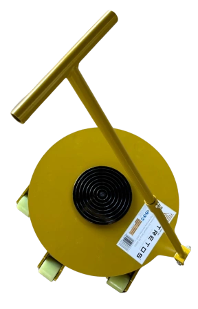  Wózek transportowy TRETOS Delta – rolki rotacyjne 360°, 8 T (TR-8360)