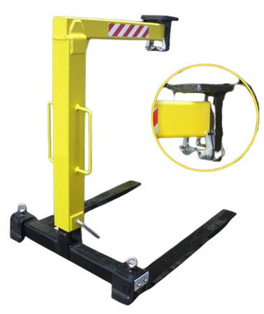 HYLDROBLE Widły do palet grawitacyjne pod rotator (udźwig: 2 T, długość wideł: 1000mm, robocza: 170mm) 80879539
