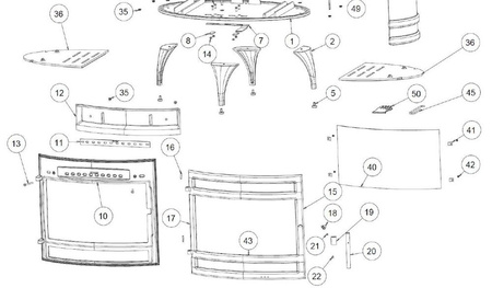 Piec wolnostojący 12kW Mandor (kolor: antracyt) - spełnia anty-smogowy EkoProjekt 86829206
