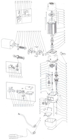 IMPROWEGLE Wyciągarka łańcuchowa elektryczny + wózek z silnikiem elektrycznym (udźwig: 5 T, wysokość podnoszenia: 6 m, zakres: 180-239 mm) 33971038