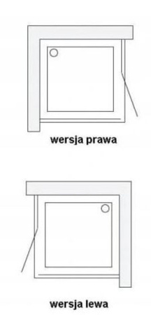 Kabina prysznicowa 80x80 szkło 6mm kwadrat 23178256