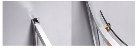 Kabina prysznicowa 90x90 szkło 6mm brodzik 3l 23178244