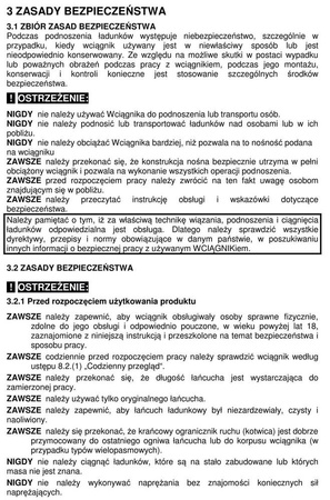 Wyciągarka łańcuchowa dźwigniowa, łańcuch Galla - wersja przeciwwybuchowa (wysokość podnoszenia: 1,5m, udźwig: 1,6 T) 22076962