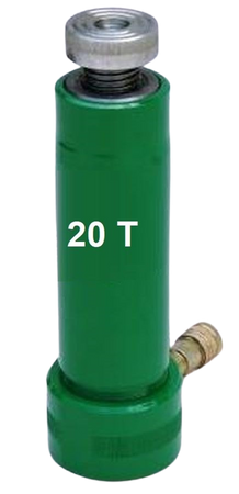 Siłownik hydrauliczny (w stanie złożonym: 160 mm, skok dwóch tłoków: 150 mm, udźwig: 20T) 62781600