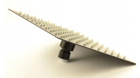 Bateria prysznicowa czarna zestaw + deszczownica 23178271