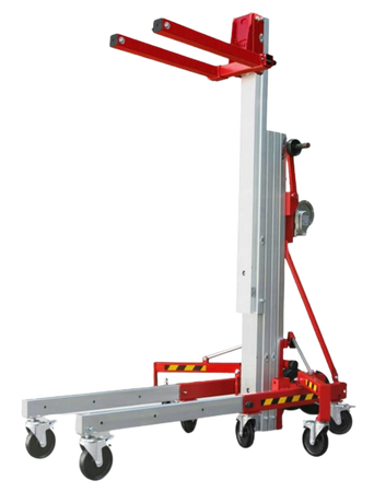 Podnośnik towarowy z wciągarką z automatycznym hamulcem (maks. wysokość podnoszenia: 5,15 m, maks. udźwig: 220 kg) 27481895