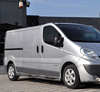 Orurowanie ze stopniami z zagłębieniami - Opel Vivaro 2002-2014 long 3 stopnie 01656383