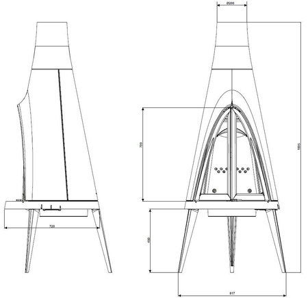 Piec wolnostojący 14kW Pow-Wow - spełnia anty-smogowy EkoProjekt 86829177