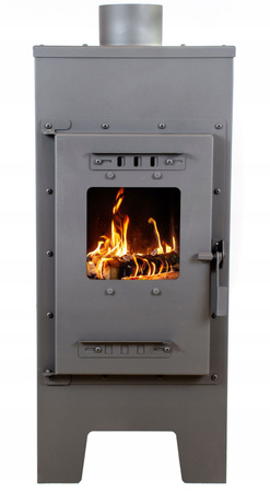 Piec wolnostojący stalowy 7,5kW na drewno (średnica wylotu spalin: 120mm) - spełnia anty-smogowy EkoProjekt 65882980