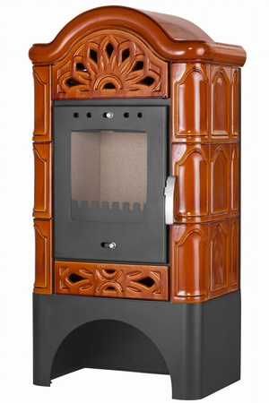 TOPGAR Piec kaflowy 5,7kW brąz (średnica wylotu spalin: 150 mm) - spełnia anty-smogowy EkoProjekt 19877513