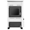 Kuchnia węglowa kocioł piec CO z płaszczem wodnym 10-12kW (kolor: biały, średnica wylotu spalin: 118 mm) - spełnia anty-smogowy EkoProjekt 99682647
