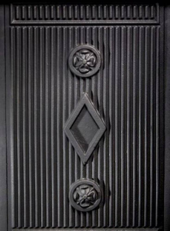 Piec koza żeliwny kominek kominkowy 5,8kW (kolor: czarny) spełnia anty-smogowy EkoProjekt 04480188