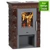 Piec kaflowy kominek koza 5,8kW (kolor: brown) - spełnia anty-smogowy EkoProjekt 48279111