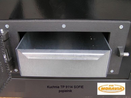 Kuchnia, angielka 7,1kW Czarny, chrom, bez płaszcza wodnego - spełnia anty-smogowy EkoProjekt 88828416