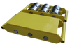Wózek stały 6 rolkowy, rolki: 6x stal (nośność: 50 T) 12235595