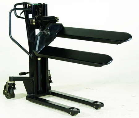 Wózek paletowy podnośnikowy z przechyłem GermanTech (max wysokość: 900 mm, udźwig: 800 kg, długość wideł: 1140 mm) 99724828
