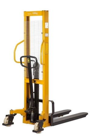 Wózek paletowy masztowy sztaplarka (udźwig: 1,5T, wysokość podnoszenia: 1600 mm)