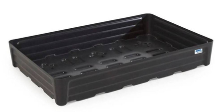 Wanna na małe pojemniki z polietylenu (PE), bez kraty, 120 l, 1168 x 784 x 180 72279223