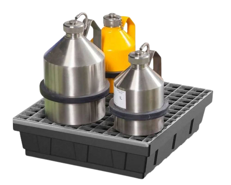 Wanna na małe pojemniki z polietylenu (PE), z kratą cynkowaną, 15 l 72279212