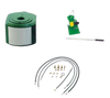 Siłownik płaski (w stanie złożonym: 140 mm, skok tłoka: 70 mm, udźwig: 20T) + do wyboru: pompa hydrauliczna, przewód wysokociśnieniowy, szybkozłącze 1/4’’, manometr 62781605