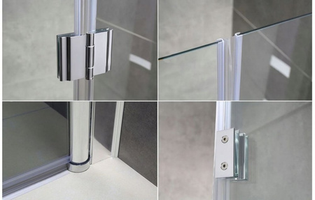 Kabina prysznicowa 90x90 szkło 6mm kwadrat 23178194