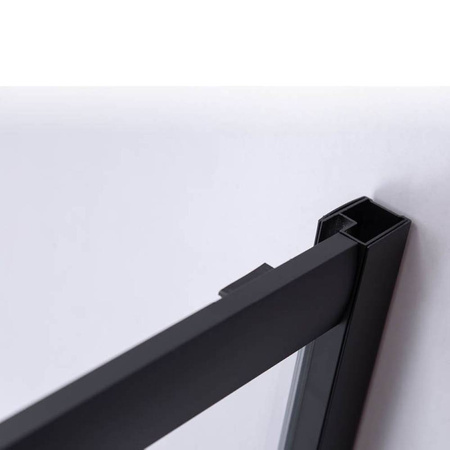 Kabina prysznicowa kwadratowa Czarna Black 80x80cm 5MM 23180200