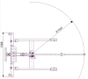 Żuraw hydrauliczny obrotowy (udźwig: 410-300 kg) 58783251