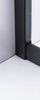 Kabina prysznicowa kwadratowa Czarna Black 80x80cm 5MM 23180200