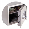 Sejf biurowy 3mm! zamek elektroniczny 22 litry, kolor: RAL7035 (jasnoszary) (wymiary: 280x340x317 mm) 09276451