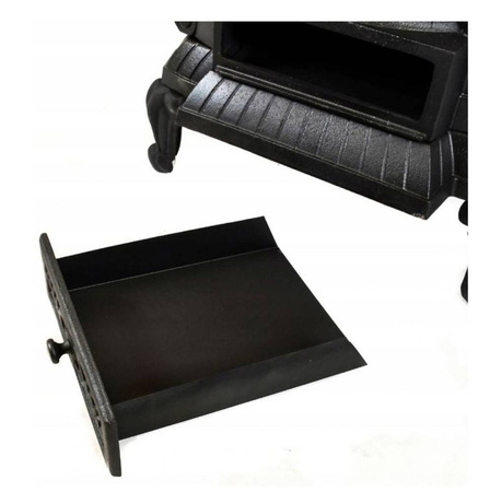 Piec żeliwny koza 8kW na drewno (kolor: złoty) 57680086