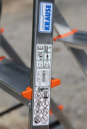 Drabina dwustronna Krause Dopplo 2x6 stopnie (wysokość robocza: 2,86 m) 99674690