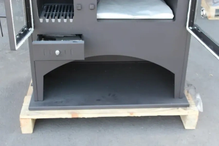 Piec kominek wolnostojący kuchnia, angielka 10kW z piekarnikiem, z płaszczem wodnym  - spełnia anty-smogowy EkoProjekt 48282274