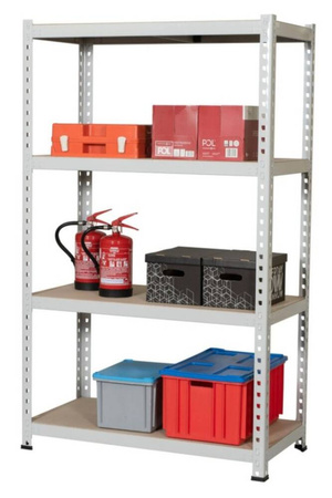 Regał magazynowy, 6 półek 150 kg (wymiary:  200x130x80 cm) 43383028